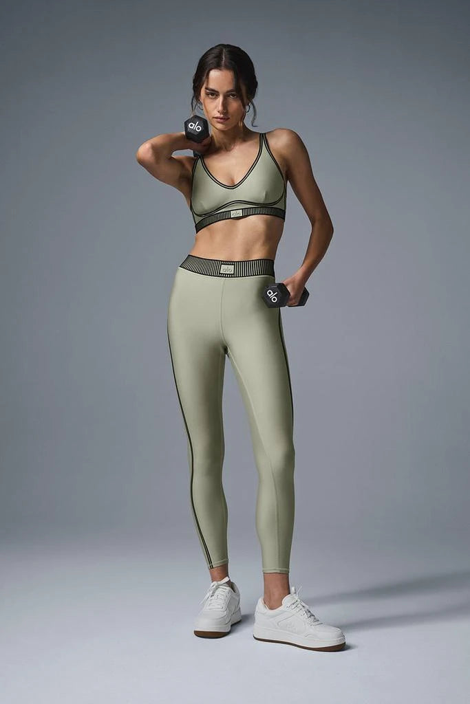 Airlift Rib Bra -  Green