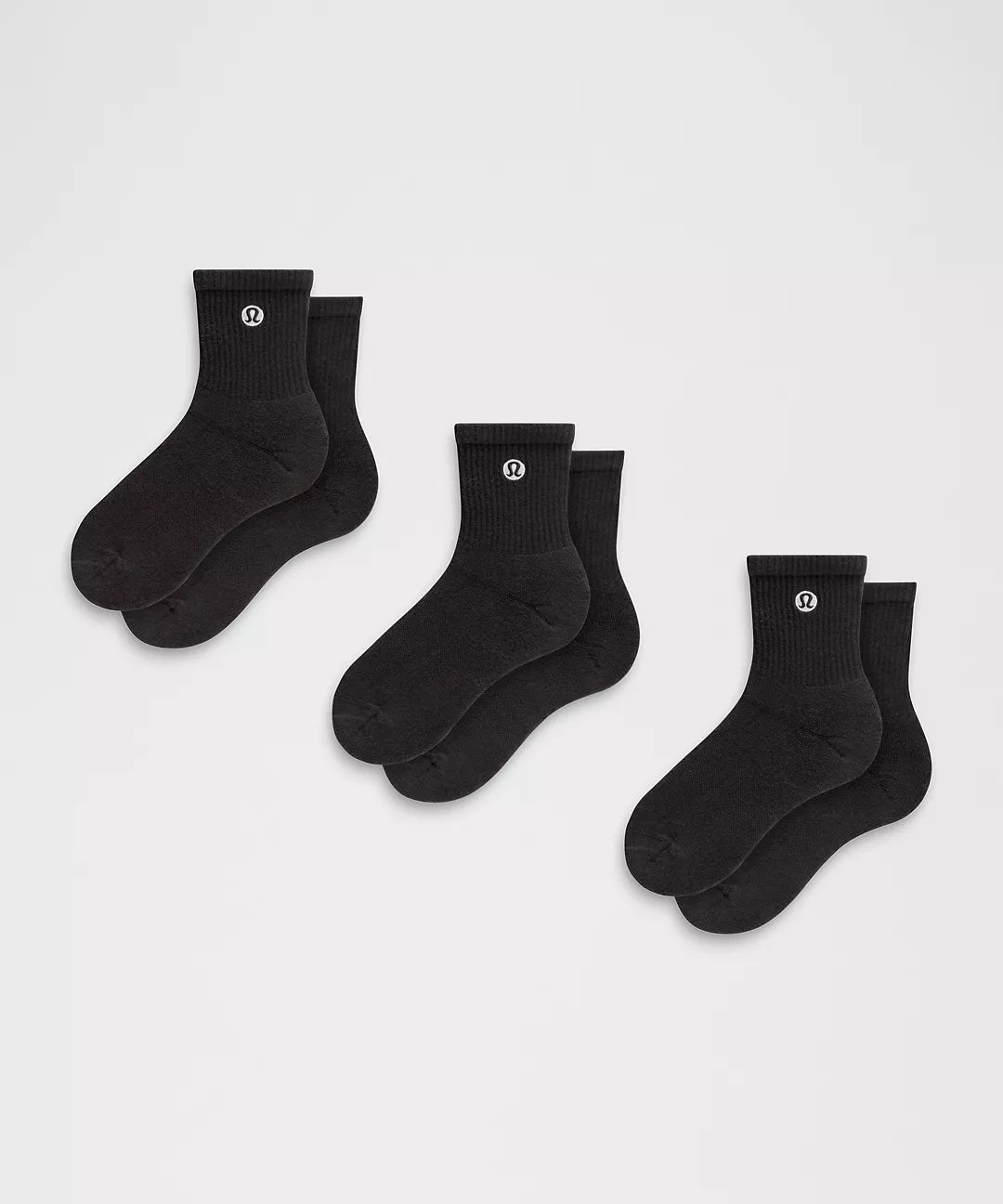 Everyday Ankle Socks – 3 Pack -  Black