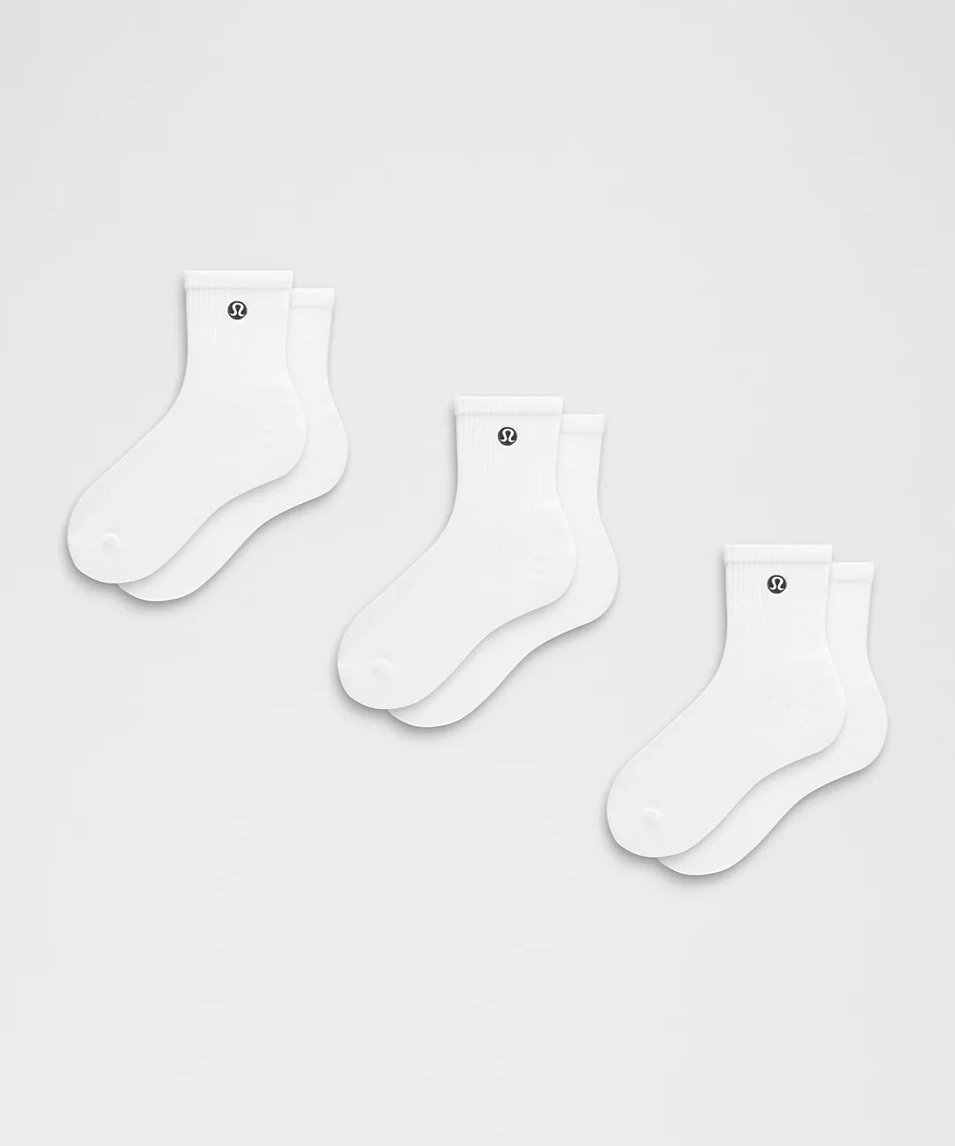 Everyday Ankle Socks – 3 Pack -  Black