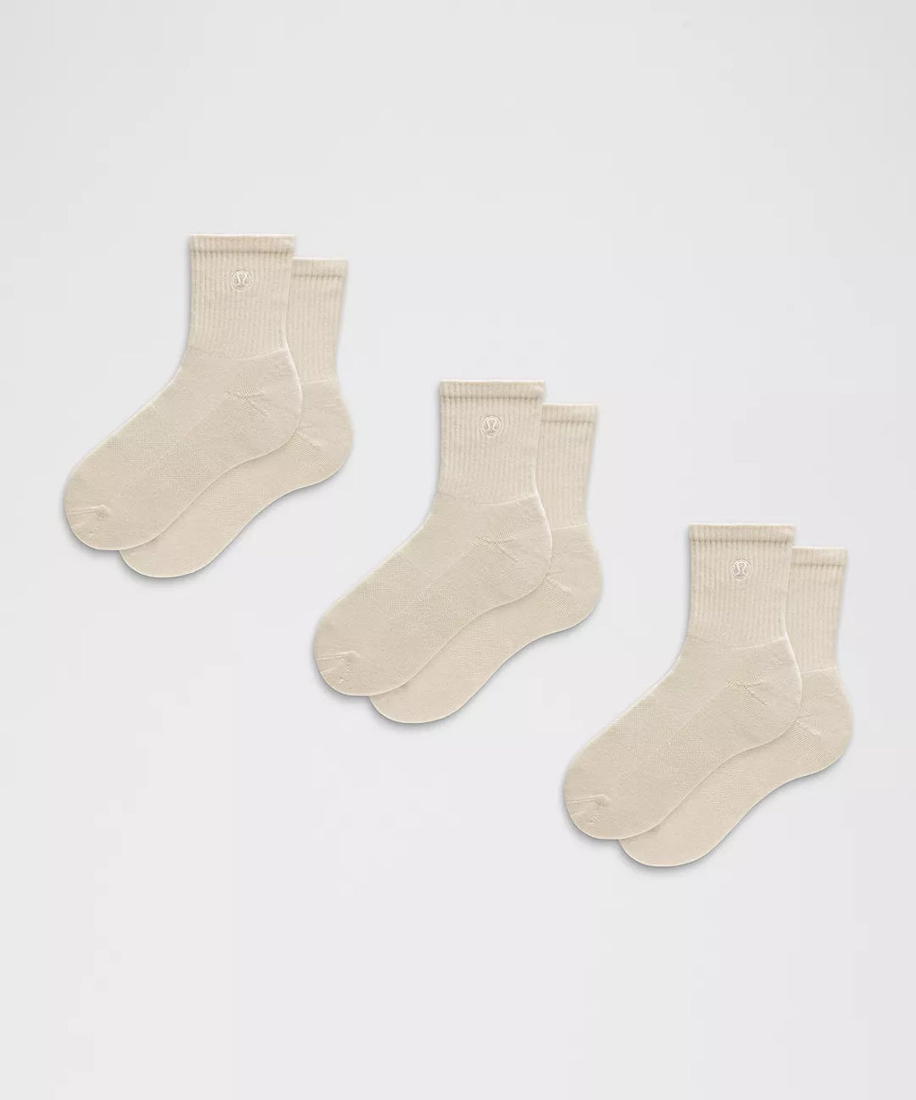Everyday Ankle Socks – 3 Pack - Beige