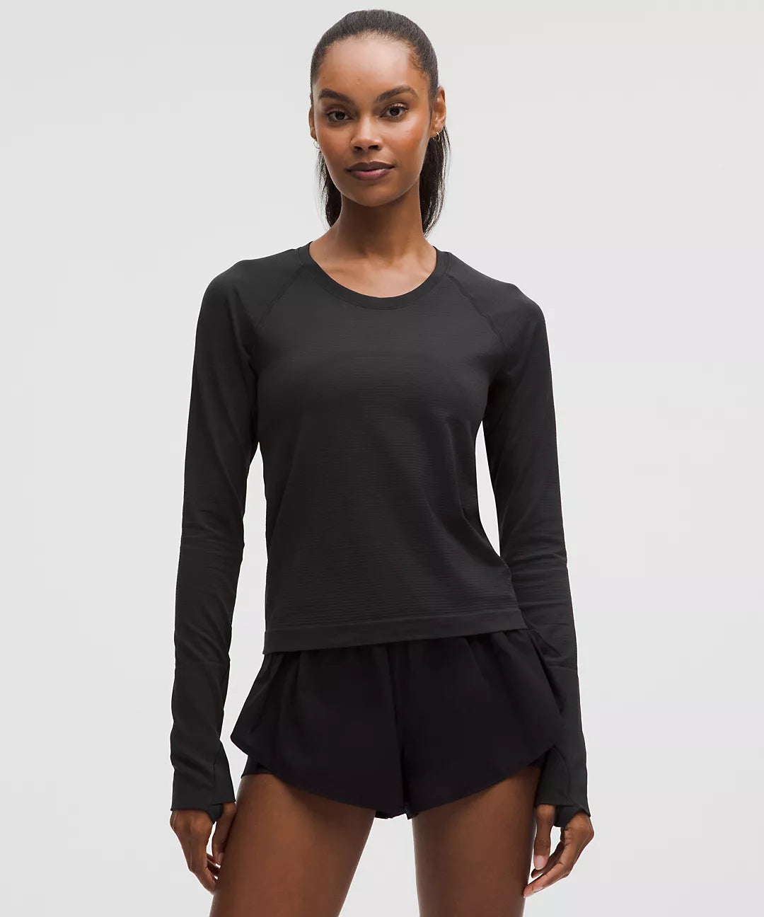 Swiftly Tech Long Sleeve - White