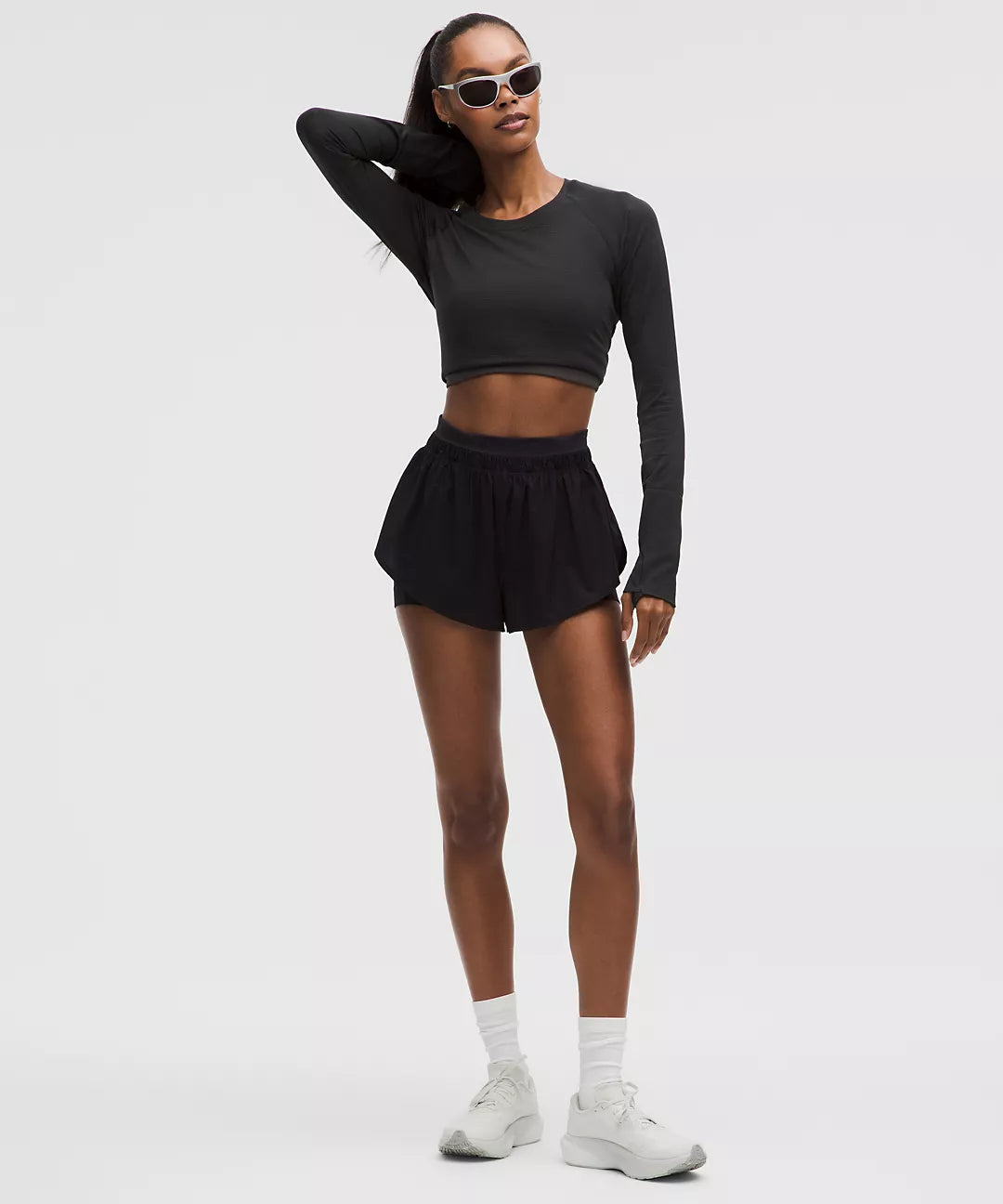 Swiftly Tech Long Sleeve - White