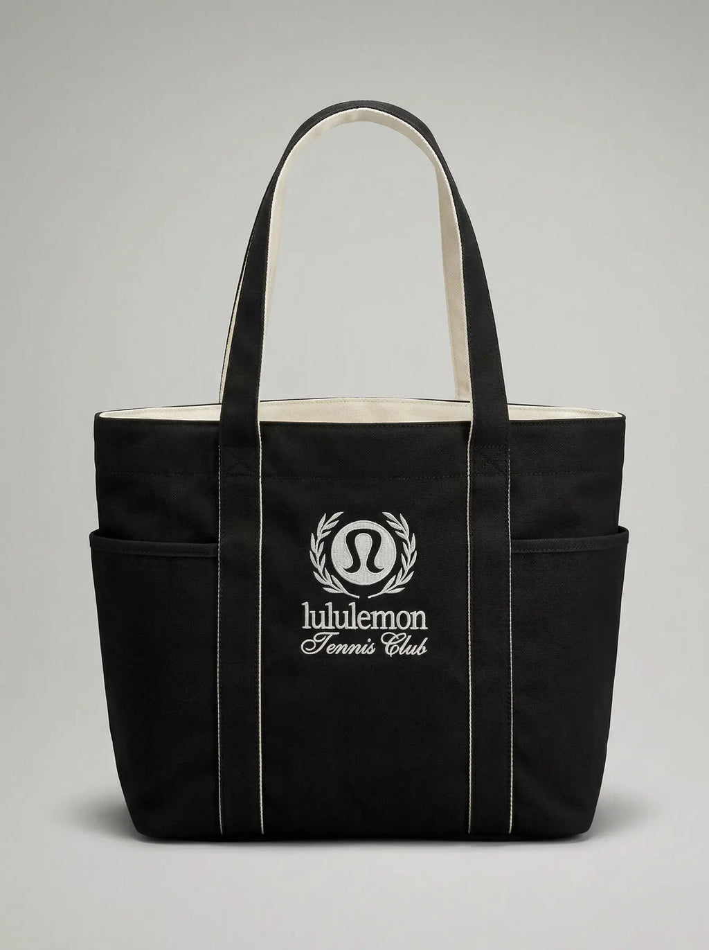 Tennis Club Tote - Black