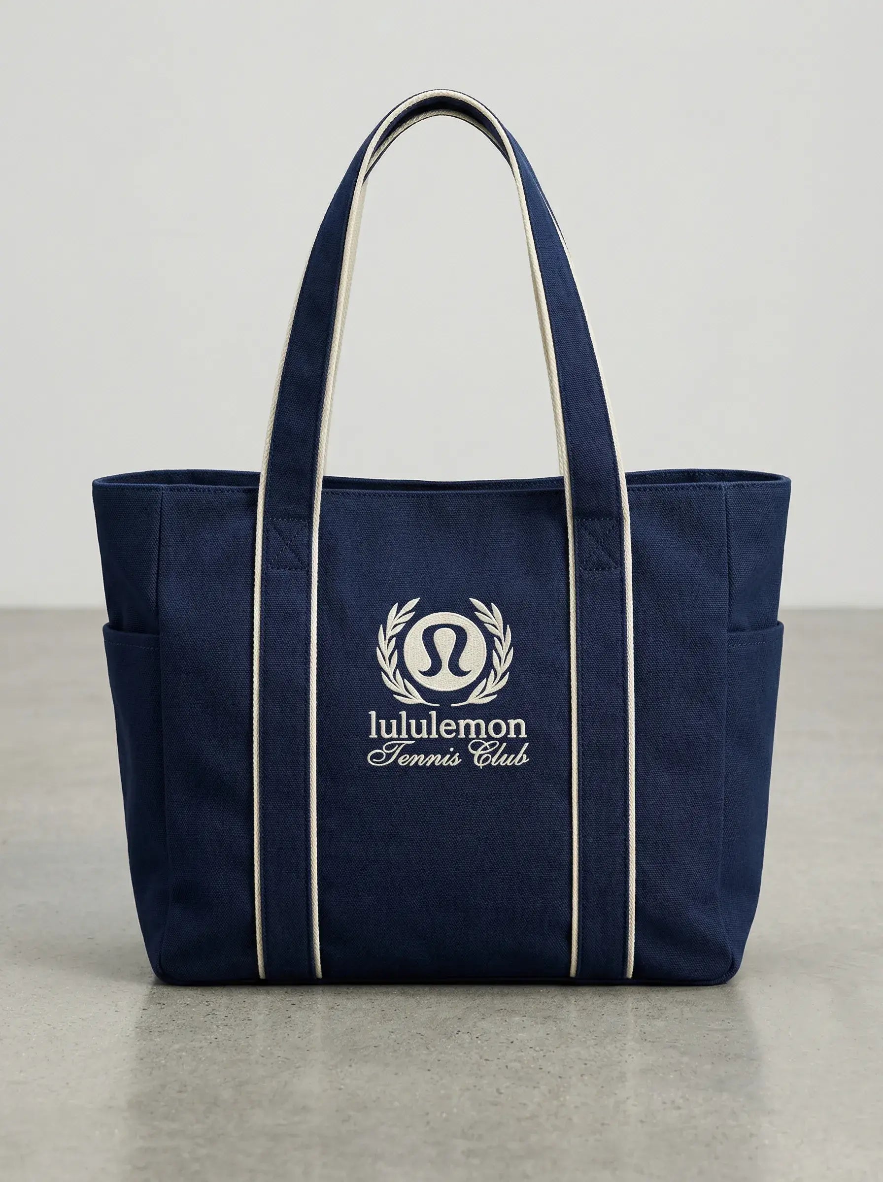 Tennis Club Tote -Navy