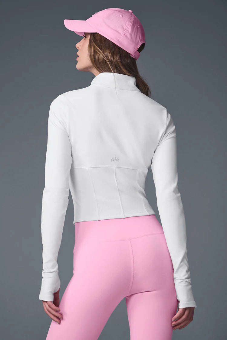 Corset Full Zip Jacket - Black