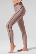 Airlift Rib Legging - Taupe
