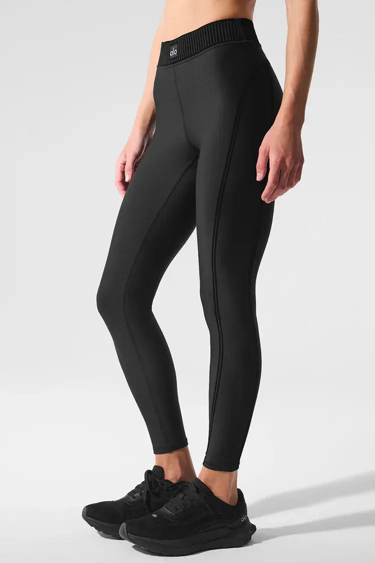 Airlift Rib Legging - Espresso