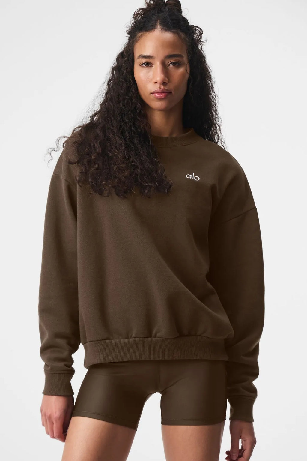 Accolade Crew Neck Pullover - Espresso
