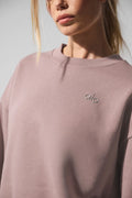 Accolade Crew Neck Pullover - Taupe