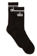 Essential Mid Crew Socks - Black