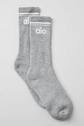 Essential Mid Crew Socks - Gray