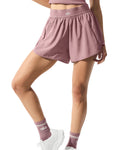 Match Point Shorts - Rose